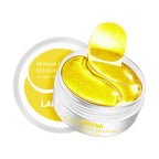 Parches de hidrogel para ojos con colágeno.