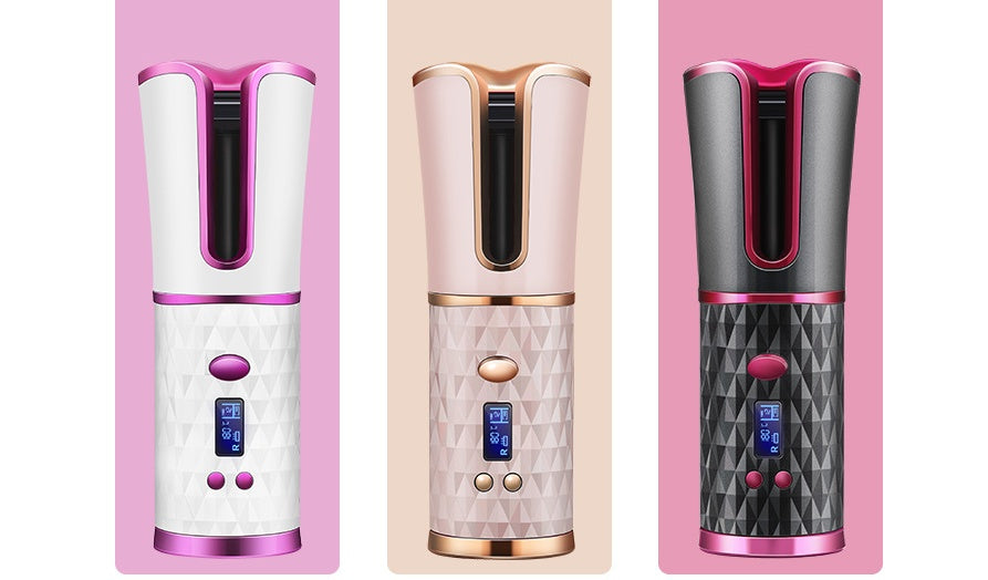 Rizador automático sin cables multifuncional — ondas perfectas en segundos.