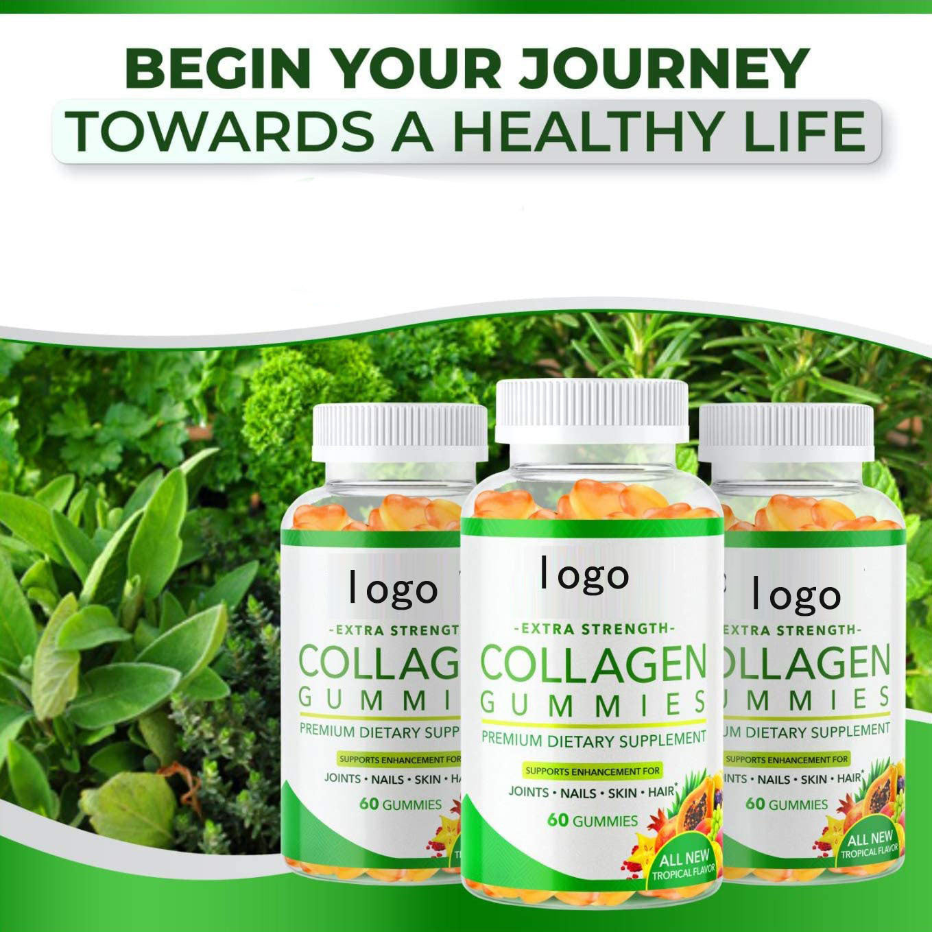 Gominolas de colágeno.