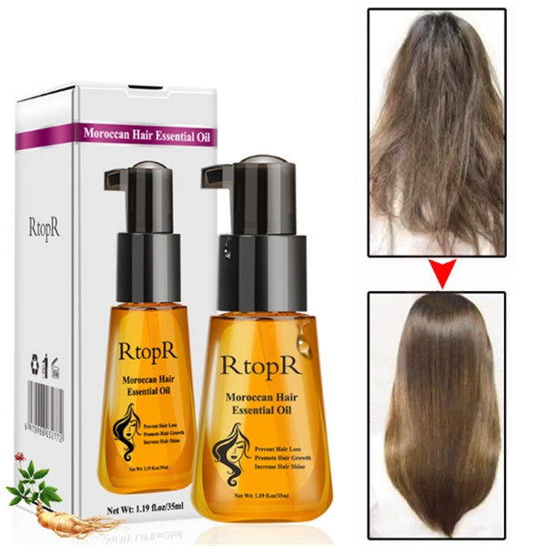 Aceite esencial para cuidado de cabello