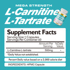 Suplemento L-Carnitina Cápsulas