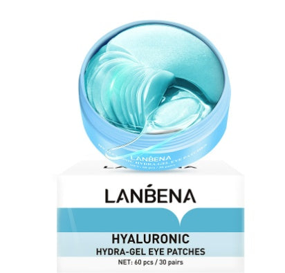 Parches de hidrogel para ojos con colágeno.