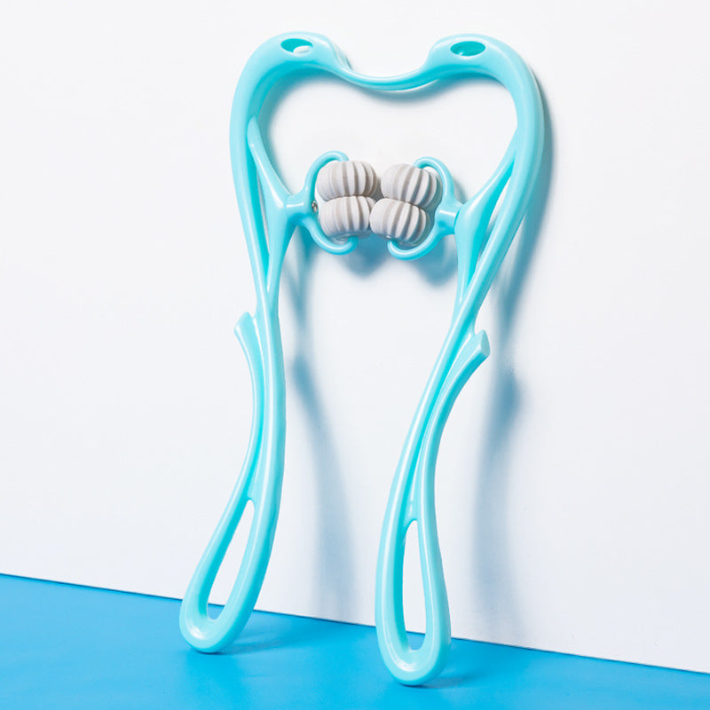 Masajeador cervical de último modelo de seis ruedas.