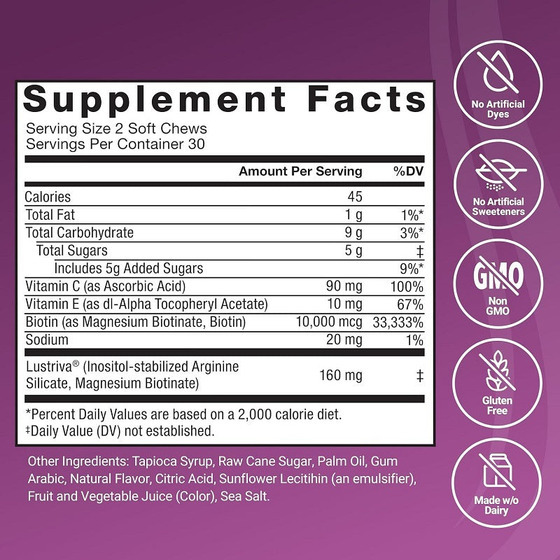 Gominolas para fortalecer cabello